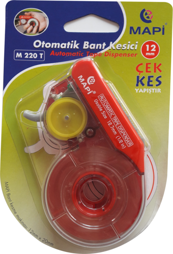 MAPİ OTOMATİK BANT KESME MAK. KIRMIZI 12 MM