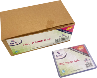 MAPİ PVC ESKİ KİMLİK KABI 100X75 100'LÜ PAKET (İTHAL)