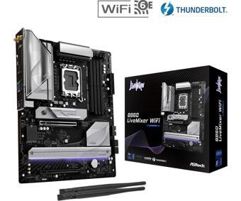 Asrock B860 Live Mixer WiFi LGA1851 DDR5 8666MHz+(OC) ATX Gaming (Oyuncu) Anakart