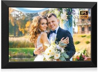 Fullja Büyük Dijital Fotoğraf Çerçevesi 19 İnç 32 GB