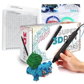 MYNT3D Süper 3D Kalem + 10 Renkli PLA Filament + DesignPad Mat Kiti