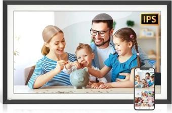 Fullja Büyük Dijital Resim Çerçevesi - 15.6 inç 32 GB