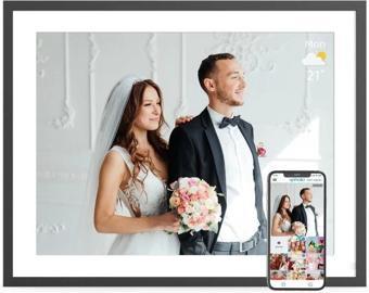 Fullja Büyük Dijital Resim Çerçevesi 17 inç 32 GB