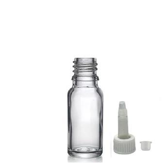 30ml şeffaf cam şişe getamisin kapak, 12 adet, plastik üstten damlalıklı şişe, damlatmalı şişe, damlatıcı şişe