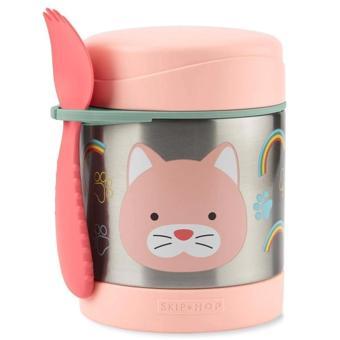 Skip Hop Zoo Paslanmaz Çelik Termos 325 Ml Kedi