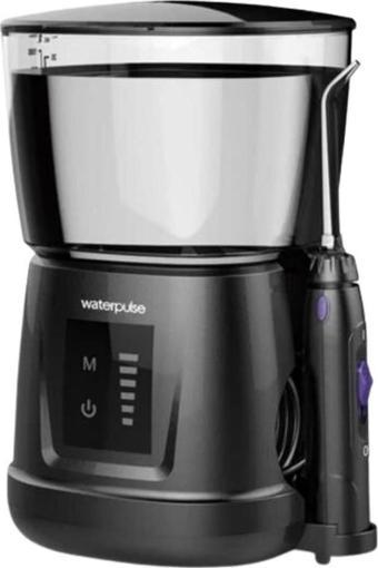 Waterpulse Wp-v700plus-w Water Flosser Profesyonel, Masajlı, 1000ml Diş/protez Bakım Ve Ağız Duşu Siyah