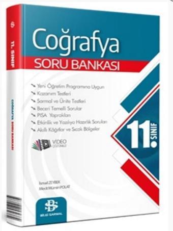 Bilgi Sarmal Yayınları 11. Sınıf Coğrafya Soru Bankası - Bilgi Sarmal Yayınları