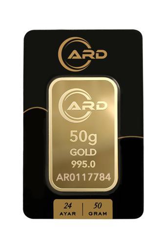 50 gr 24 Ayar ARD Gram Külçe Altın