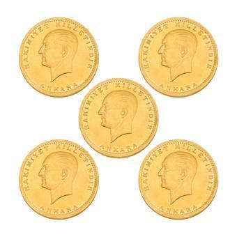 5 Yeni Cumhuriyet Altını - Ata Lira