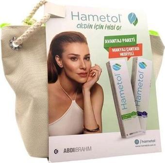 Hametol Cilt Bakım Kremi 30 Gr + Onarıcı Bakım Kremi 30 Gr + Makyaj Çantası Hediyeli