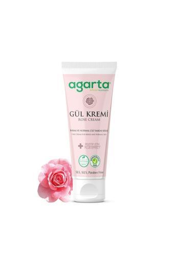 Agarta Doğal Cilt Nemlendirici Gül Kremi 75 Ml