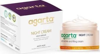 Agarta Doğal Yaşlandırma Karşıtı Anti Aging Gece Kremi 50 ml.