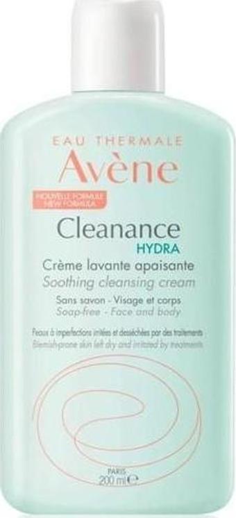 Avene Cleanance Hydra Yatıştırıcı Temizleme Kremi 200 Ml