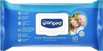 Canped  Vücut Temizleme Havlusu 48'Li