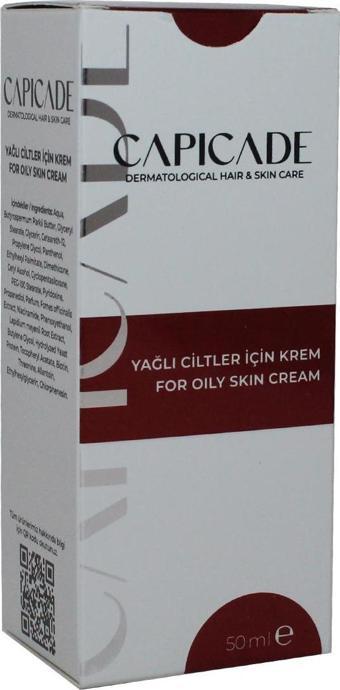 Yağlı Ciltler Için Krem 50 Ml For Oil Skin Cream 50 Ml