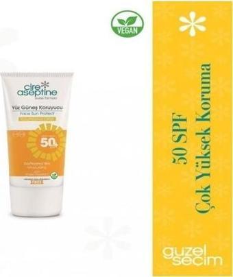 Cire Aseptine Yüz Güneş Koruyucu Kuru Ve Normal Ciltler 50 Spf 50 Ml