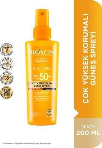 Bioxcin Sun Care Çok Yüksek Korumalı grüneş Spreyi Spf 50+