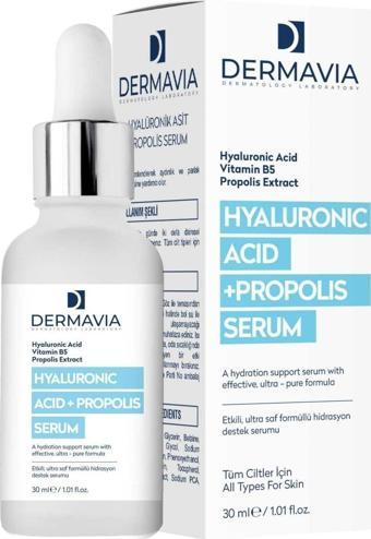 Yoğun Nemlendirici Canlandırıcı Hyaluronic Asit+Propolis Serum 30 Ml