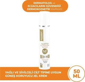 Dermoskin Acne Mat Face Protection Gel Cream Spf50