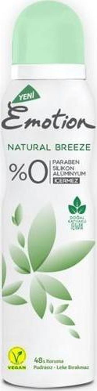 Emotion Deodorant Natural Breeze 150 Ml