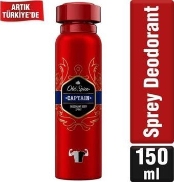 Old Spice Sprey Deodorant 150 Ml Captain