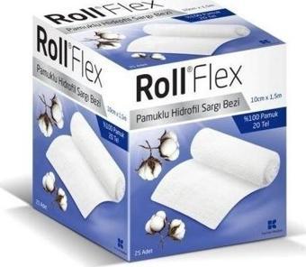 Roll Flex  Sargı Bezi Hıdrofıl 10 cm x 100 m