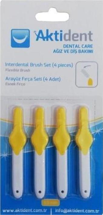 Aktident Arayüz Fırçası 3.5 Mm Sarı