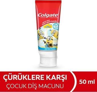 Colgate Minions Çürüklere Karşı Etkili Çocuk Diş Macunu 50 Ml