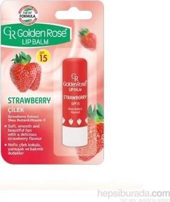 Golden Rose Lip Balm Strawberry Spf 15