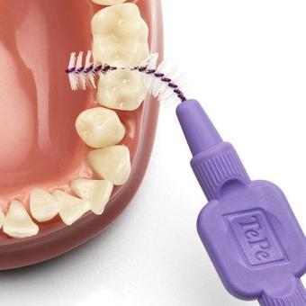 Tepe Arayüz Fırçası 8 Li Mor 1,1Mm