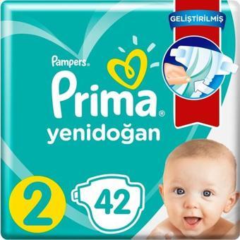 Prima Bebek Bezi Aktif Bebek 2 Numara 42 Adet Standart Paket
