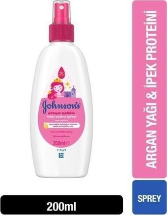 Johnson'S Işıldayan Parlaklık Serisi Kolay Tarama Saç Spreyi 200 Ml