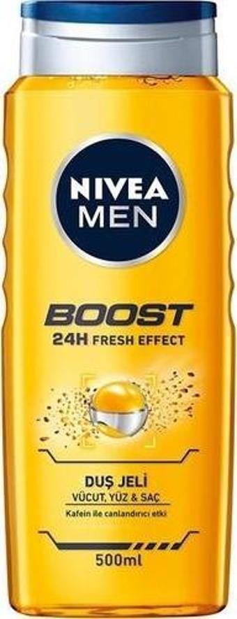 Nivea Men Boost Duş Jeli 500 Ml