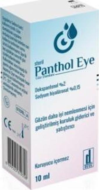 Deva Panthol Eye Göz Damla 10 Ml