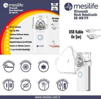 Mesilife Br-Mn199 Mesh Şarjlı Nebulizatör