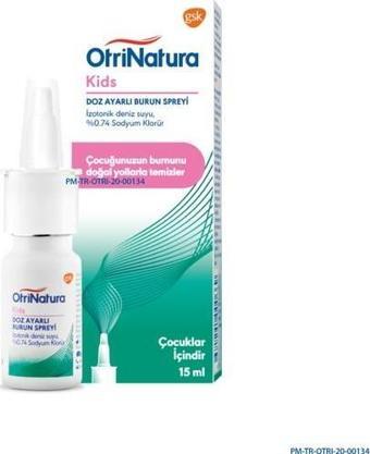 Otrinatura Kids Doz Ayarlı Burun Spreyi 15 ml.