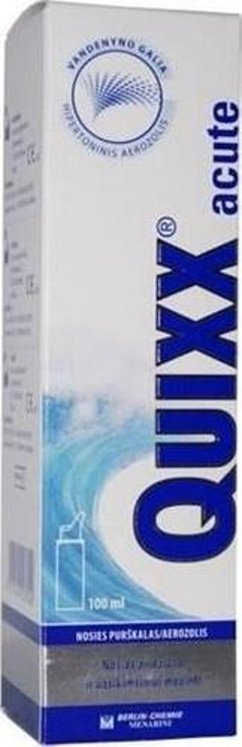 Quixx Acute Aerosol Burun Spreyi 100 Ml