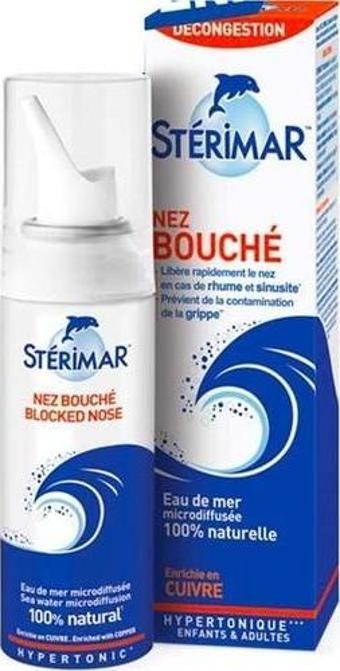 Sterimar Hipertonik Deniz Suyu Burun Spreyi 50Ml