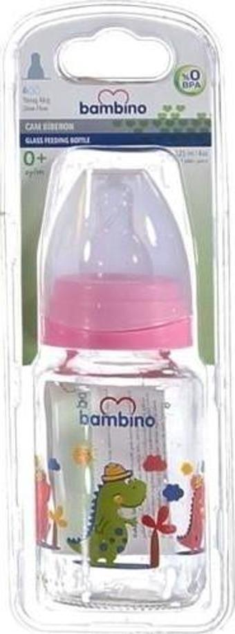 Bambino Cam Biberon B013 Pembe 125 Ml