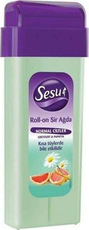 Sesu Rollon Sir Ağda 100 Ml Yeşil Greyfurt Papatya