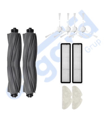 DREAME D10S, D10S PRO, D9 MAX GEN 2 UYUMLU 2 Ana Fırça 4 Yan Fırça 2 Filtre 2 Mop