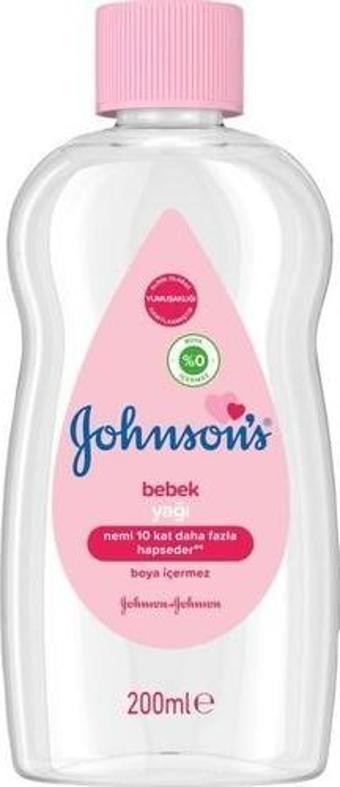 Johnson'S Bebek Yağı Nemlendirici 200 Ml