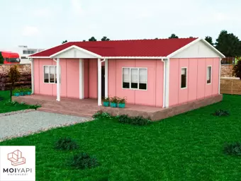 82 m2 Prefabrik Ev (2+1)