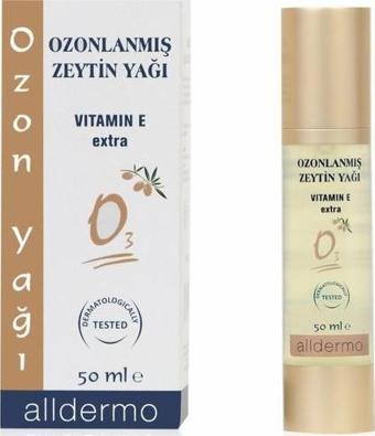 Alldermo Ozonlanmış Zeytinyağı Ozon Yağı 50 Ml