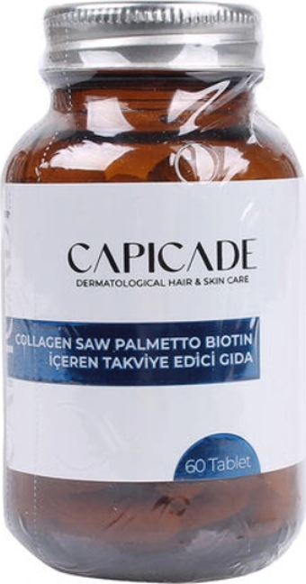 Capicade Collagen Saw Palmetto Biotin 60 Tablet