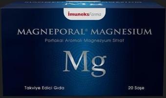 Imuneks Magneporal Magnezyum 20 Saşe