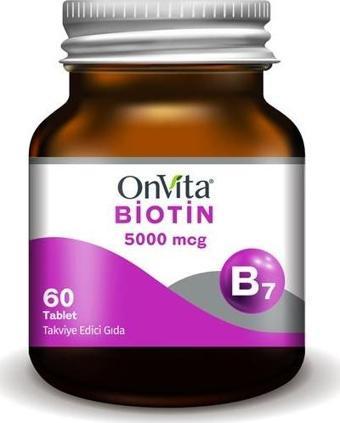 Onvita Biotin 5000 Mcg