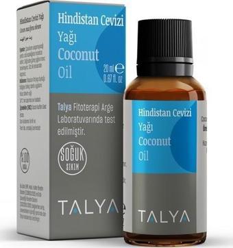 Talya Hindistan Cevizi Yağı 20 Ml (Soğuk Sıkım)