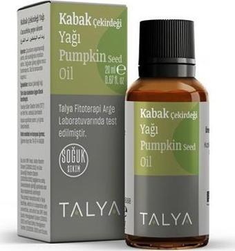 Talya Kabak Çekirdeği Yağı 20 Ml (Soğuk Sıkım)