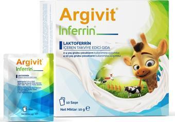 Argivit Inferrin Laktoferrin İçeren Takviye Gıda